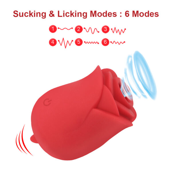 Sucking Rose Vibrator - Image 2