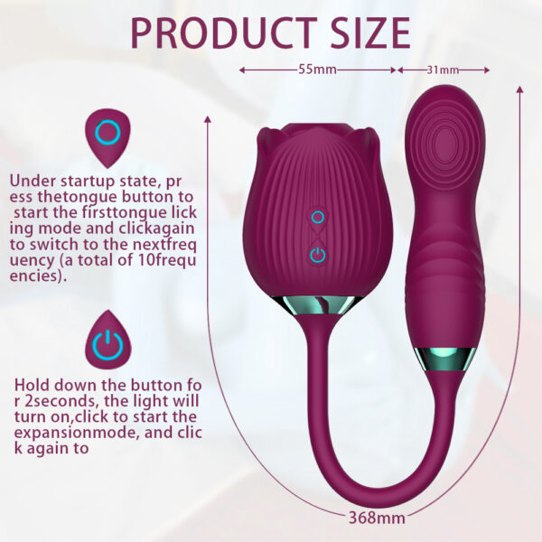 Rose Vibrator - Image 4