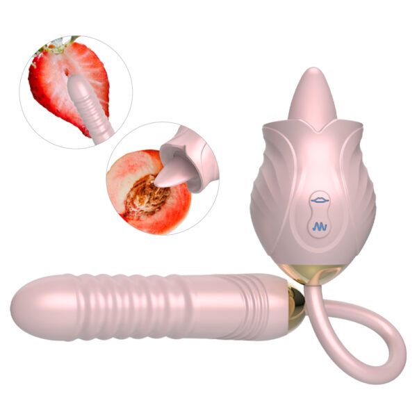 Heated  Rose Vibrator