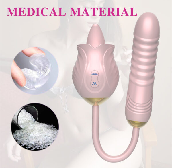 Heated  Rose Vibrator - Image 4