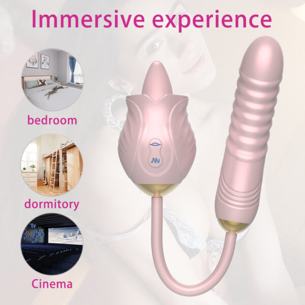 Heated  Rose Vibrator - Image 10