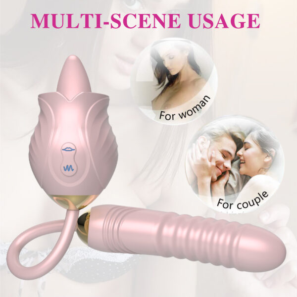 Heated  Rose Vibrator - Image 5